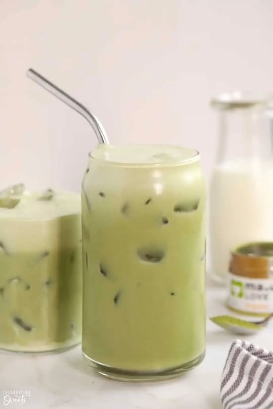 Iced Matcha.