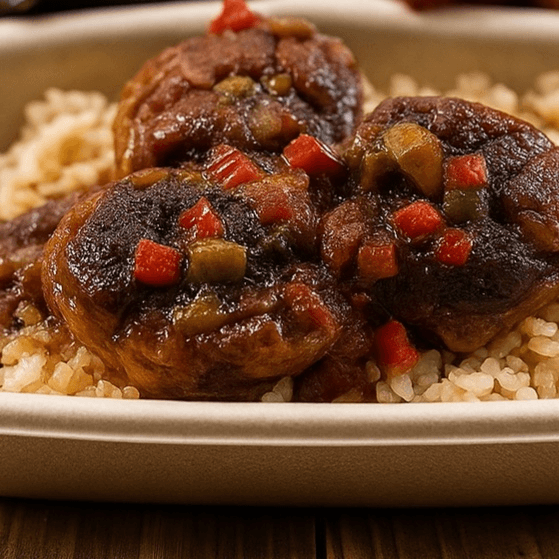 OX Tails over Rice.