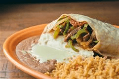 Fajitas Burrito.
