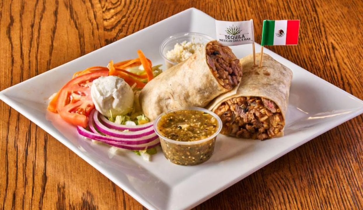 Grilled Chicken Burrito.