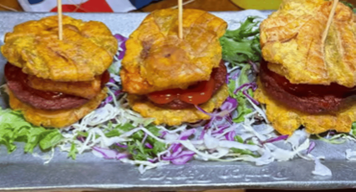 Platano Burgers.