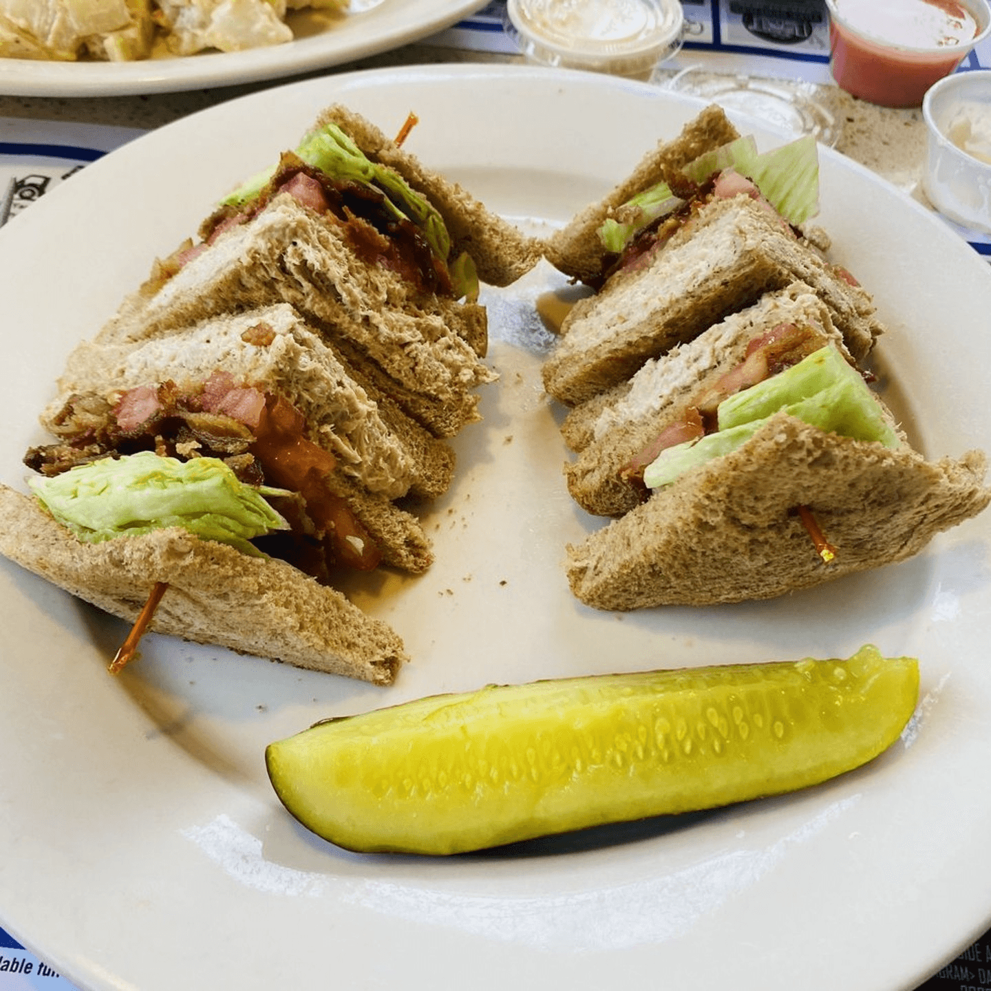 Tantalizing Triple-Decker Tuna Salad Club Sandwich