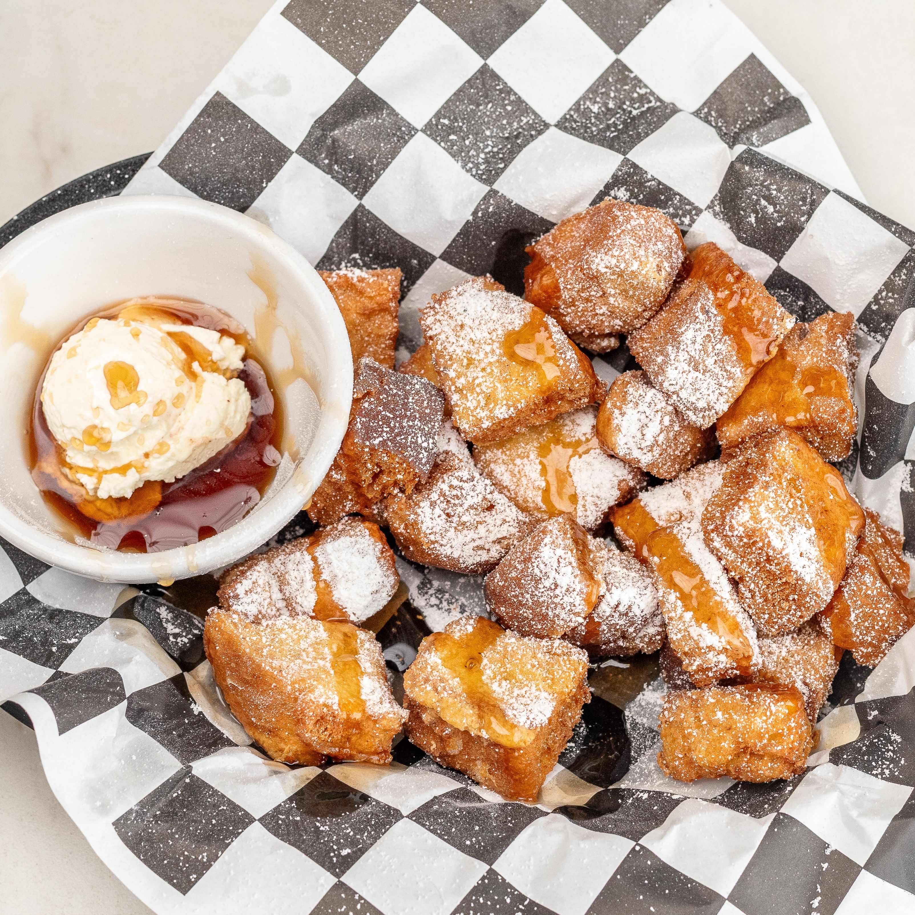 French Toast Bites.