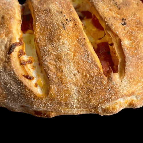 B.B.Q. Chicken Calzone.