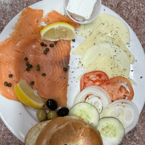 Nova Lox with Fixings Platter