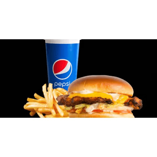 Chicken Burger Combo.