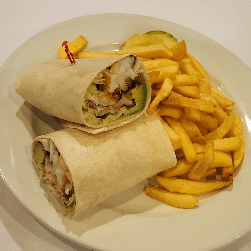 Grilled Shrimp Wrap