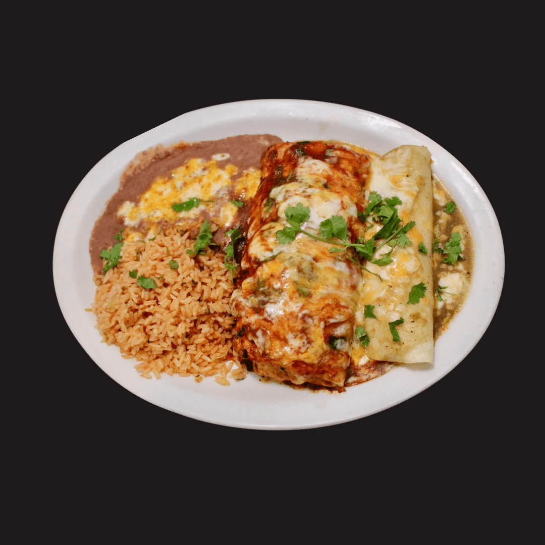 Burro & Cheese Enchilada.