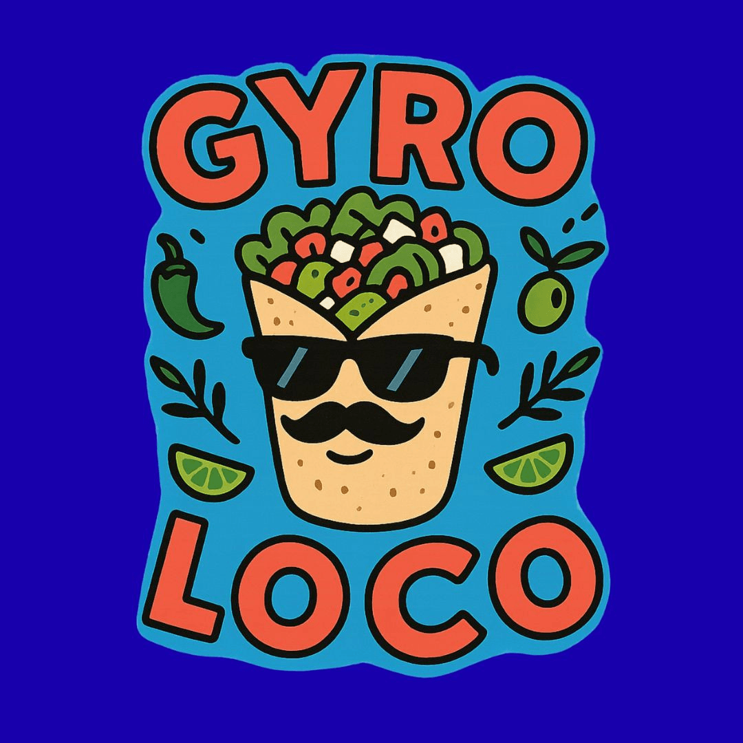 Gyro Loco Sandwich.