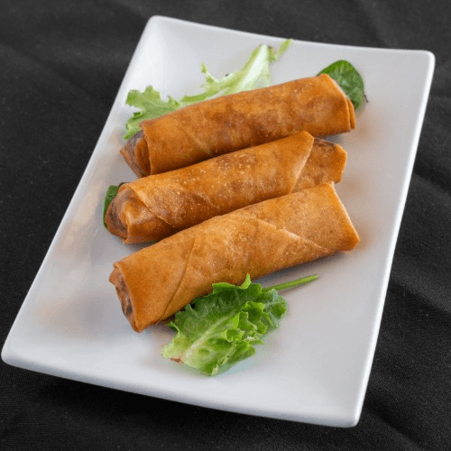 Vegetable Egg Rolls.