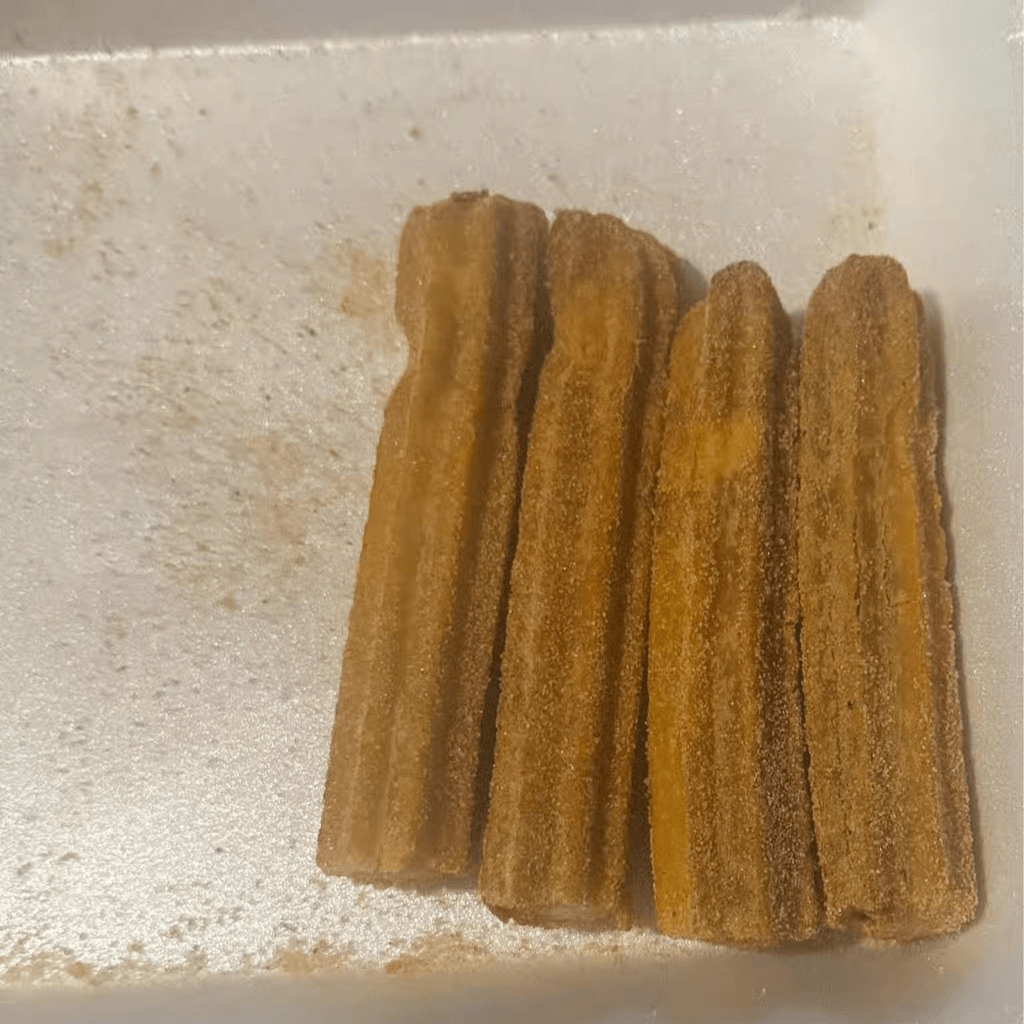 Churros with Ice Cream.