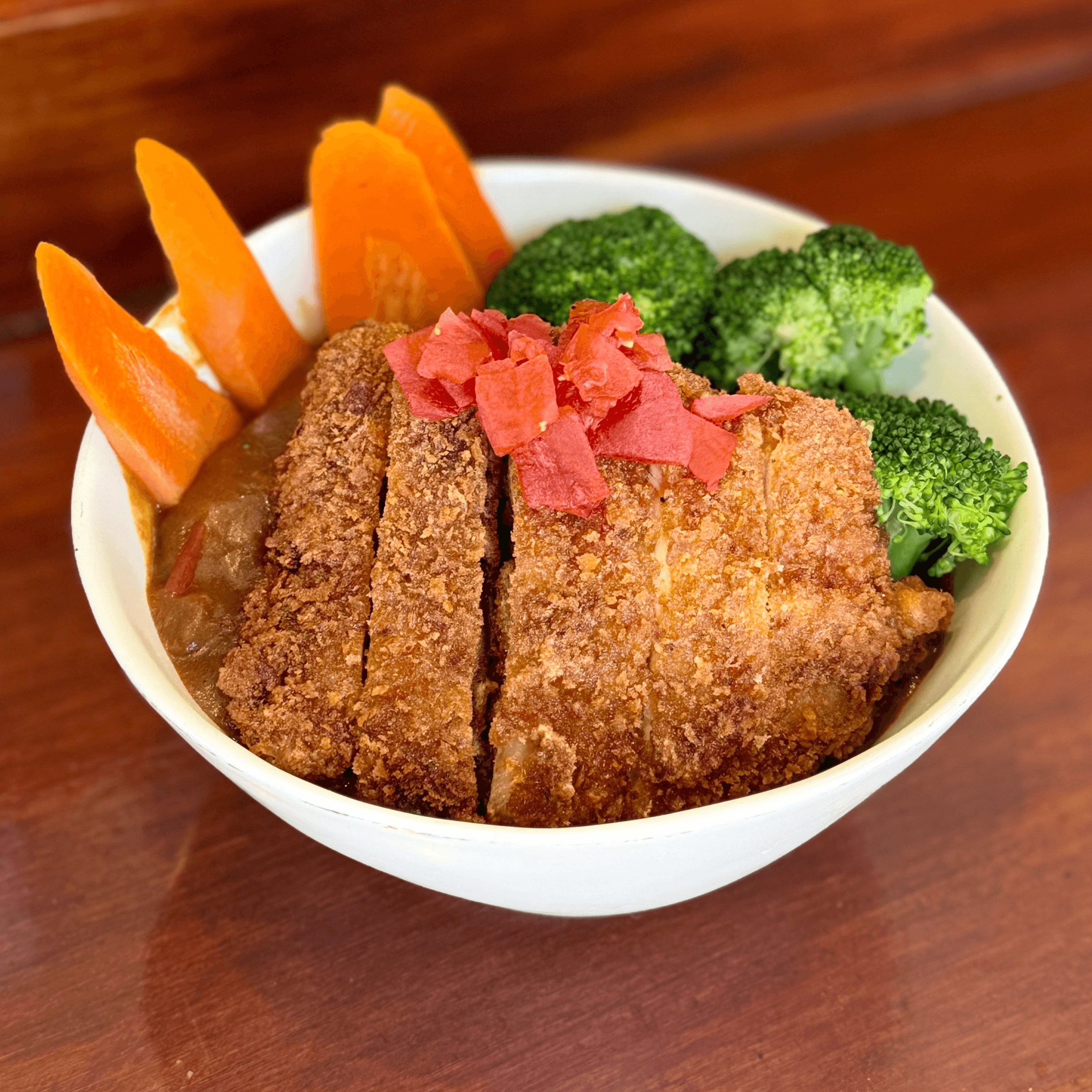 Chicken Katsu w/ Curry Veggie.