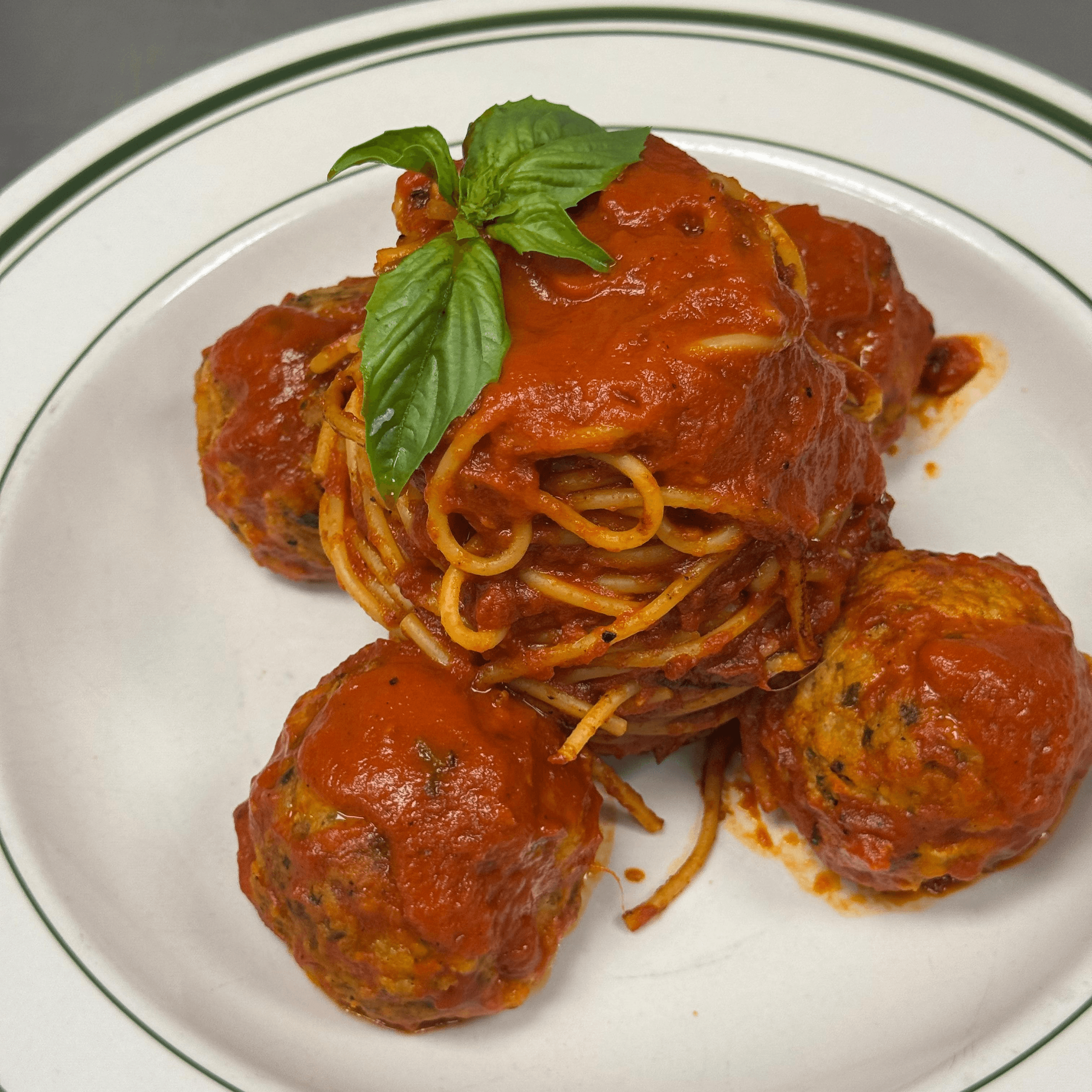Spaghetti  Meatballs.