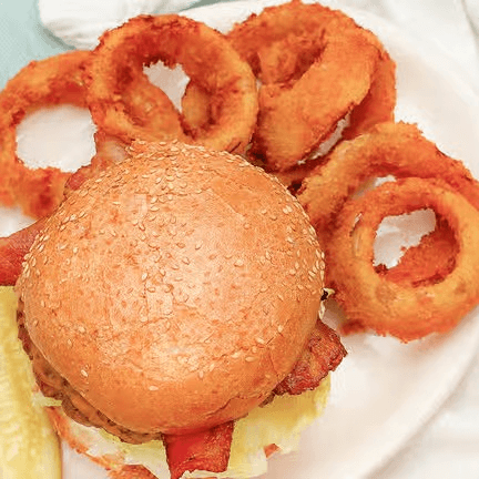 Bacon Cheese Burger.