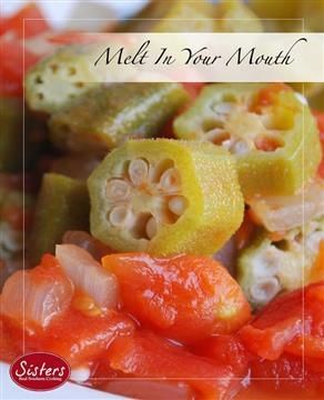 Okra and Tomatoes Recipe.