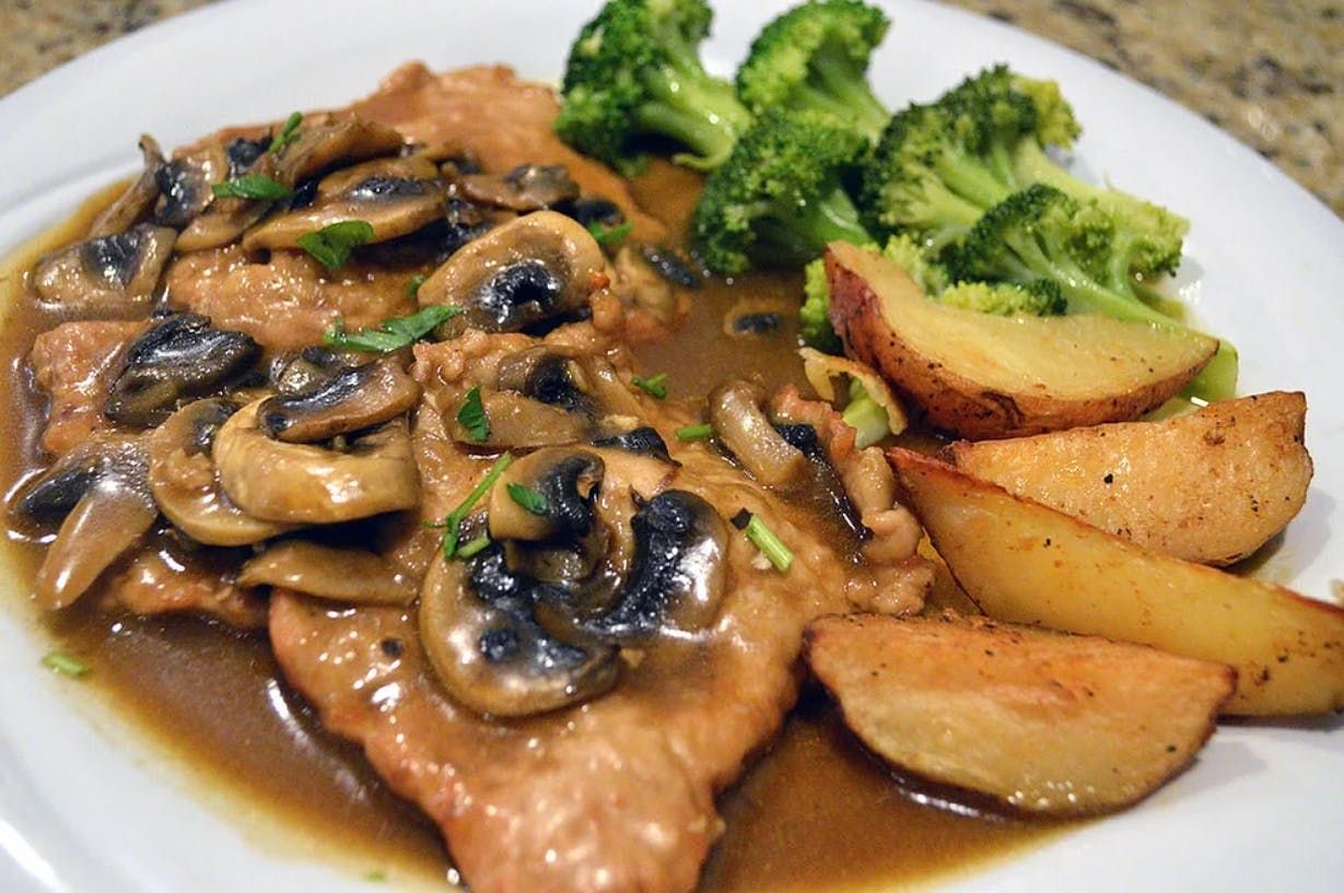 Veal Marsala.
