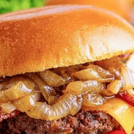 Chicago white sox burger.