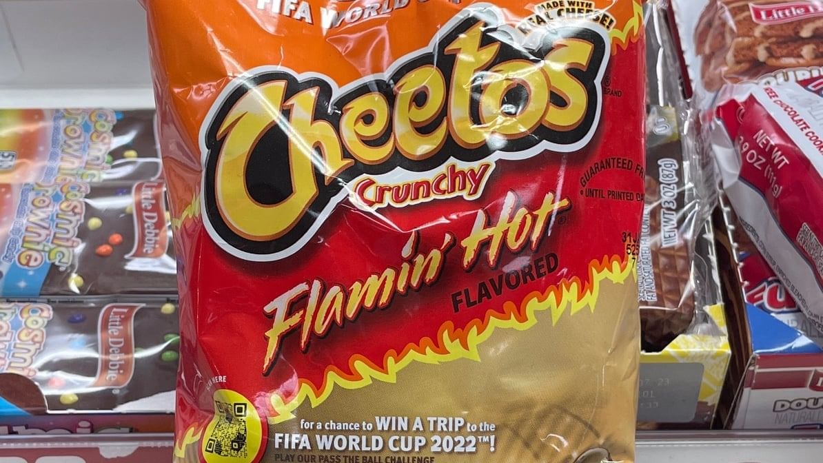 Cheetos Flamin' Hot.