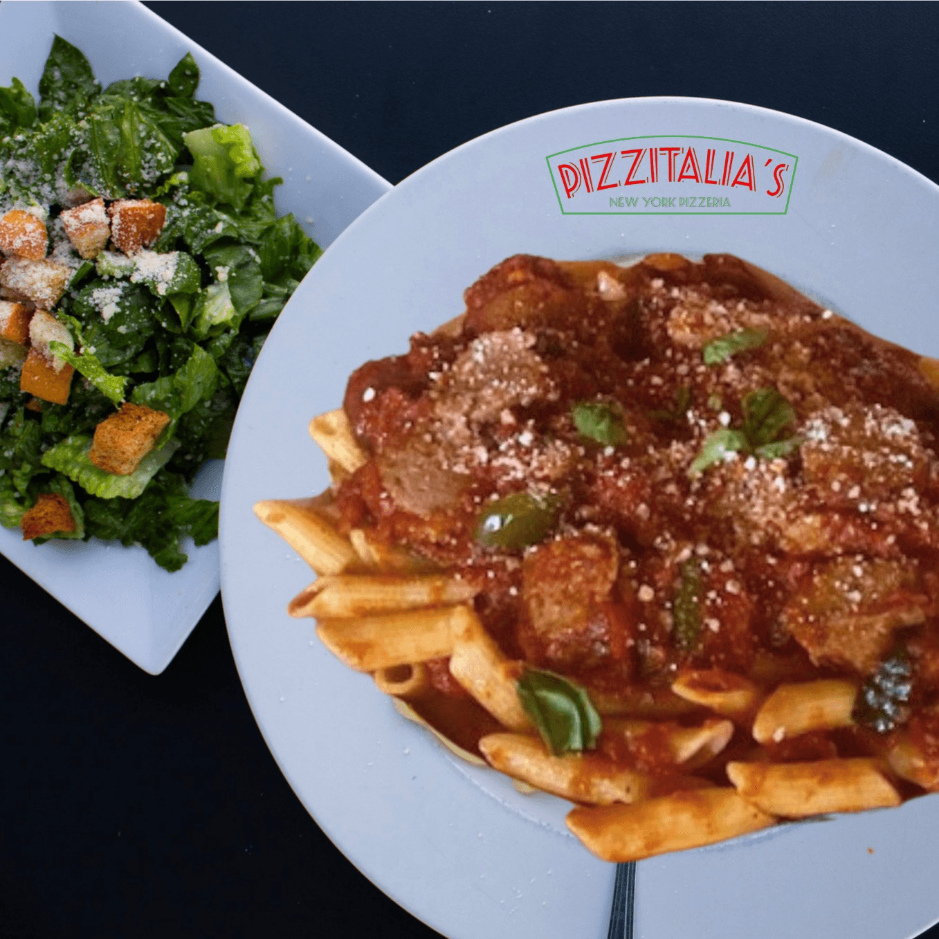 Pasta & Sausage.