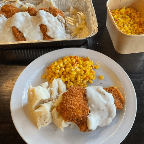 Country Fried Chicken & Gravy Family Supper.