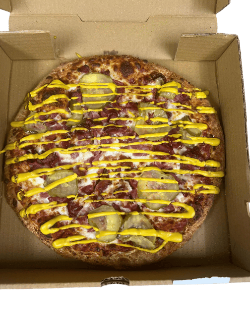 Pastrami Pizza.