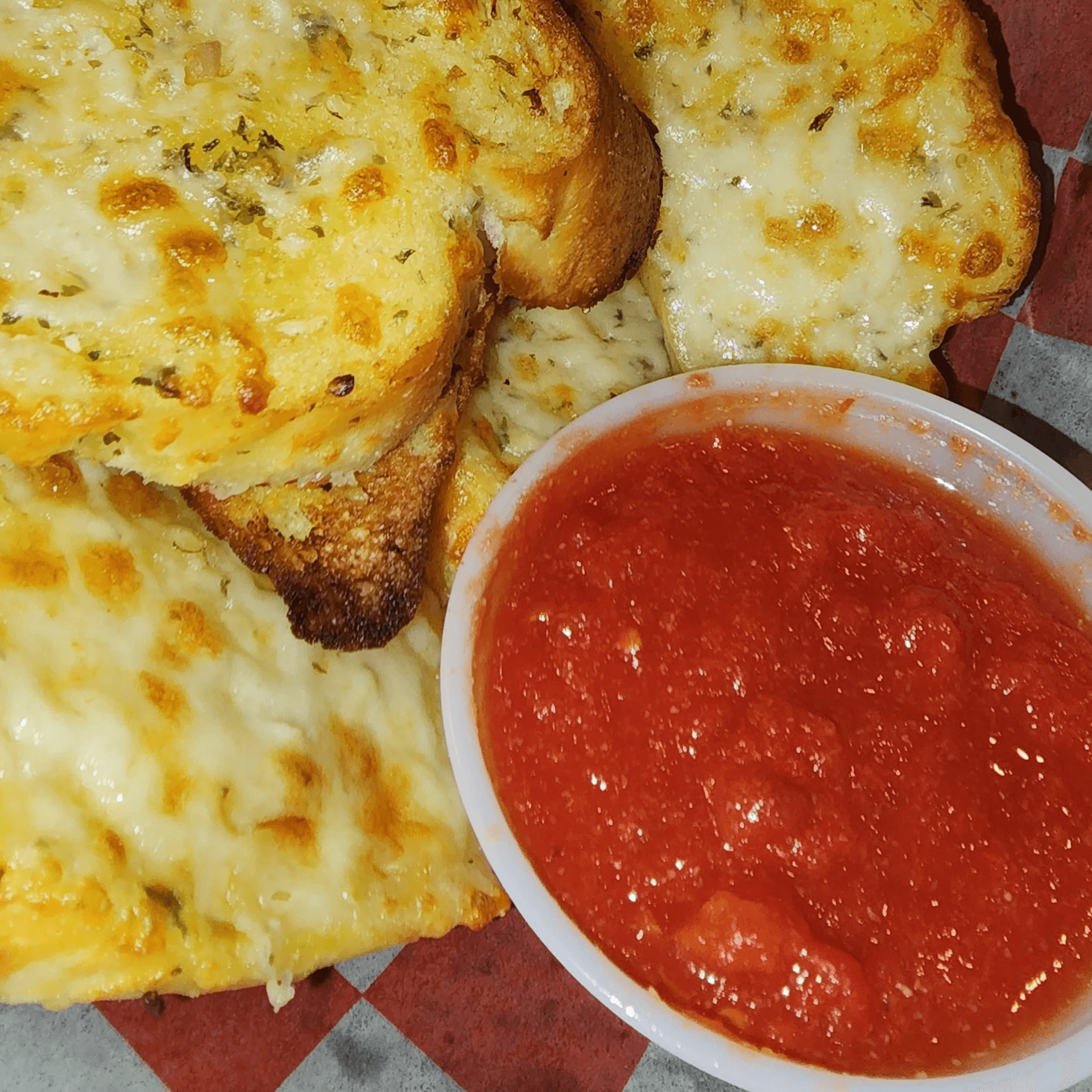 Cheesy Bread.