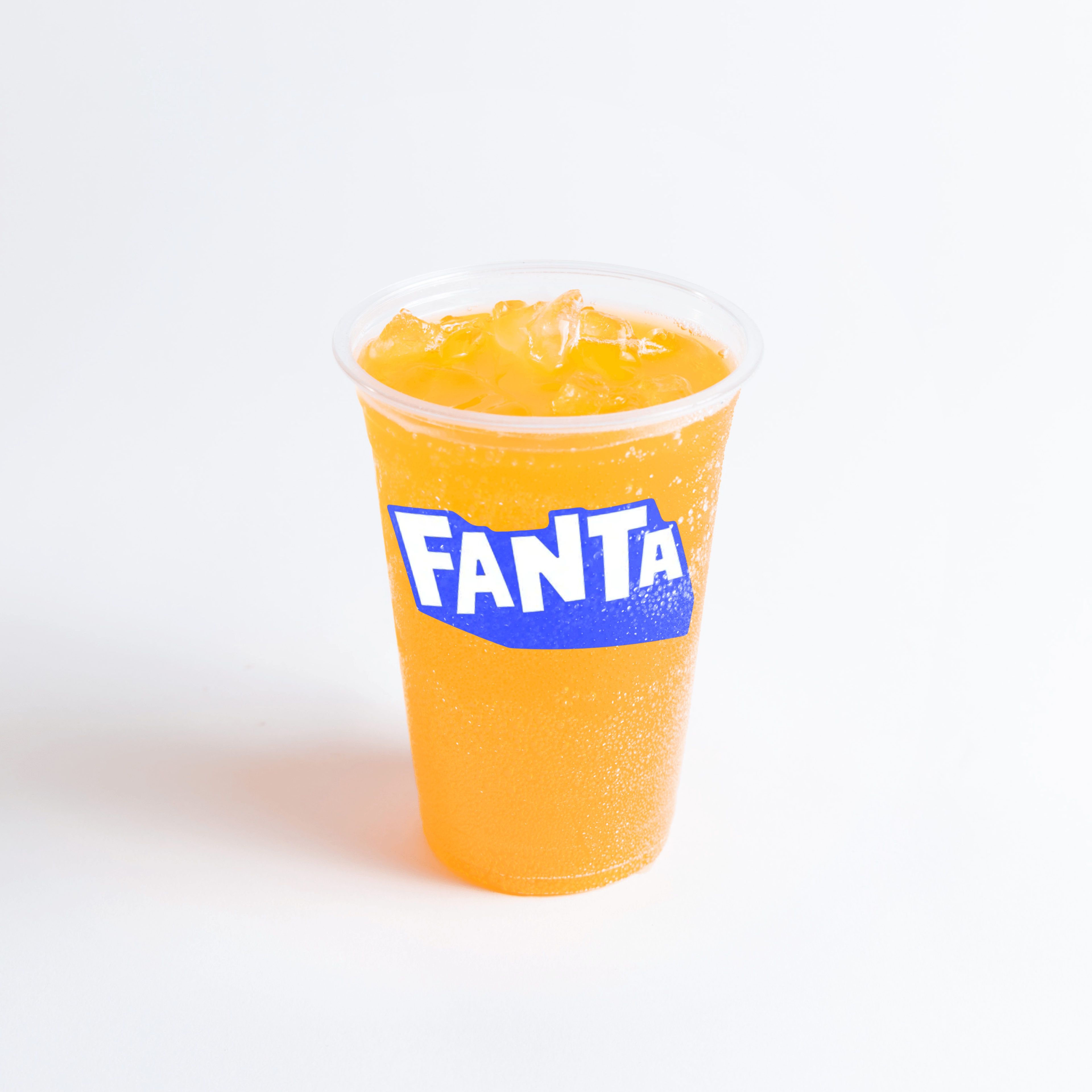 Fanta orange bottled