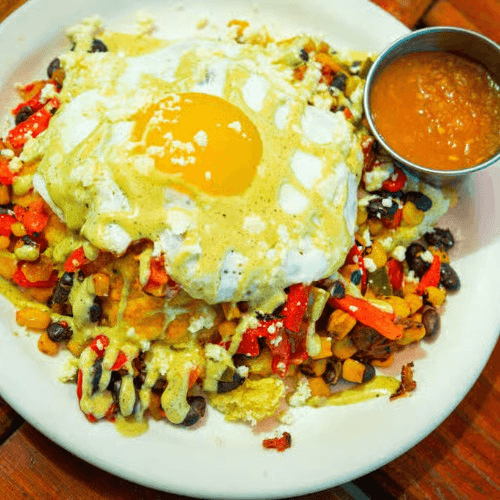 Huevos Rancheros Biscuit.