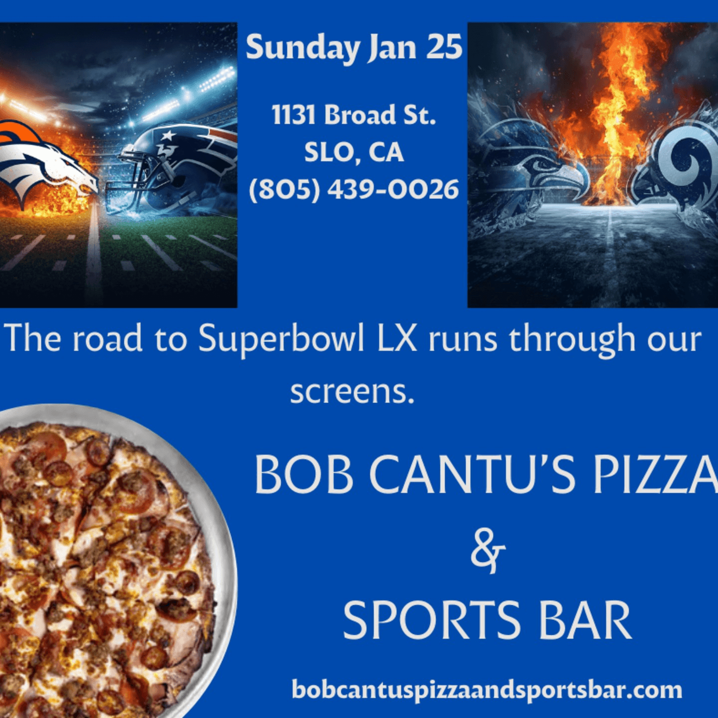 Who will go to the Superbowl? Find out with us!