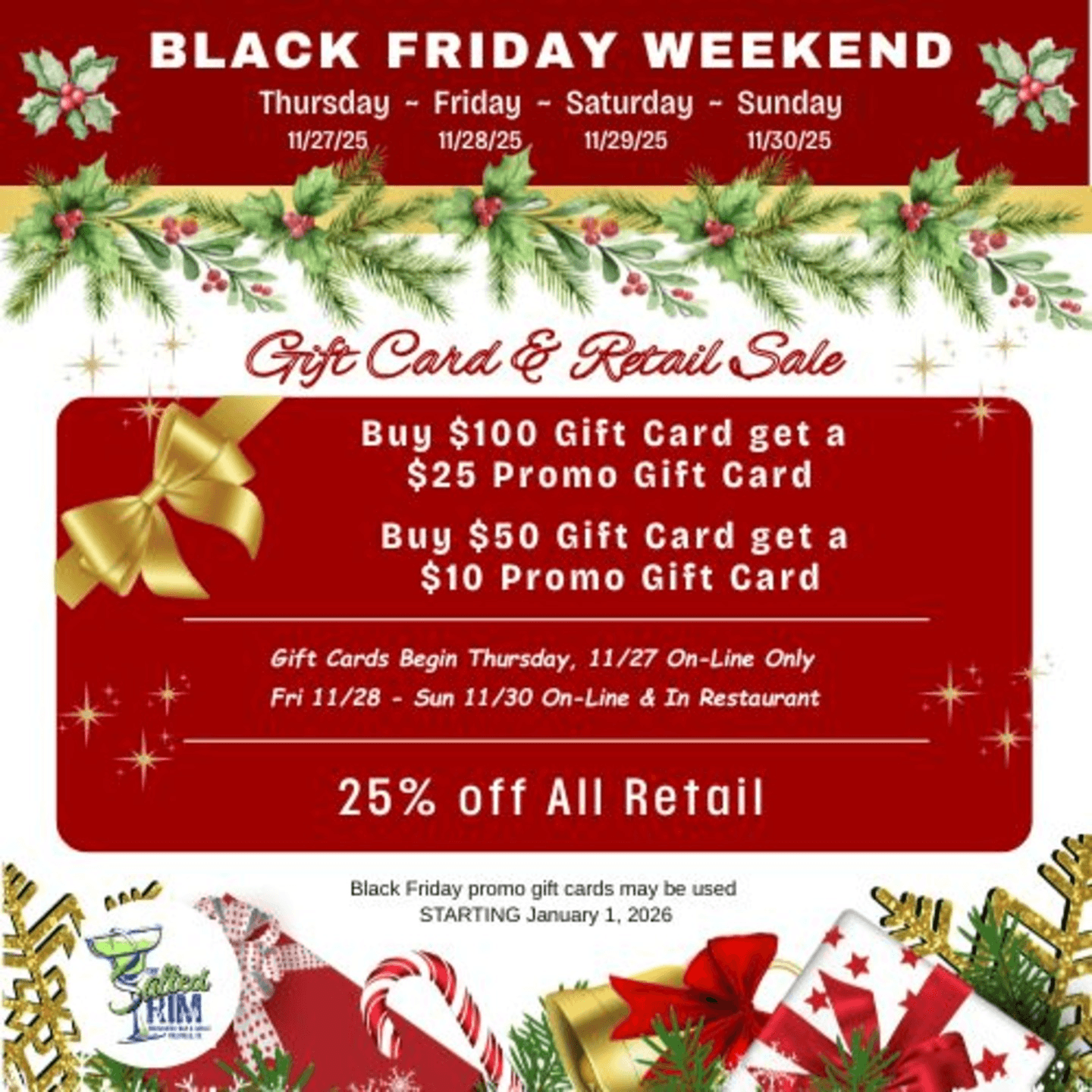 Black Friday Gift Cards