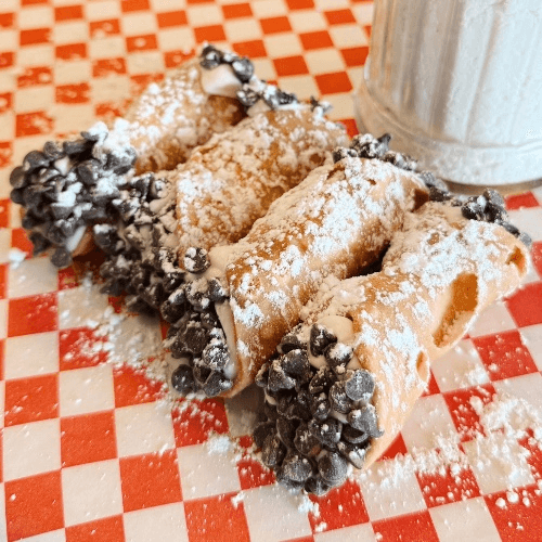 Mini Cannolis.