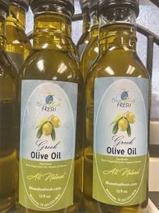 Extra Virgin Greek Olive Oil.