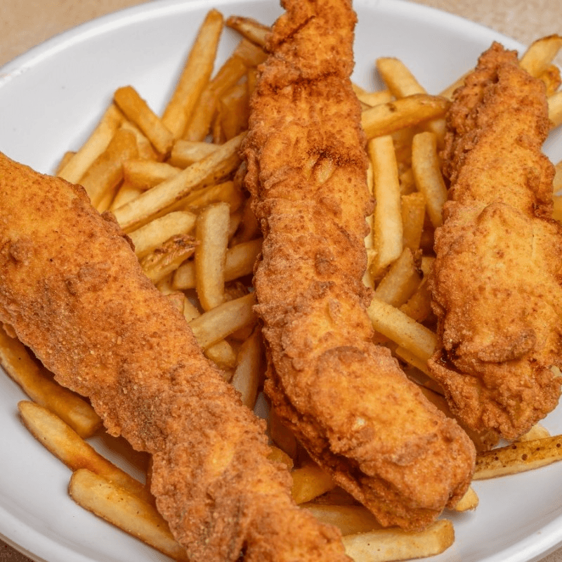 Kids Chicken Fingers.