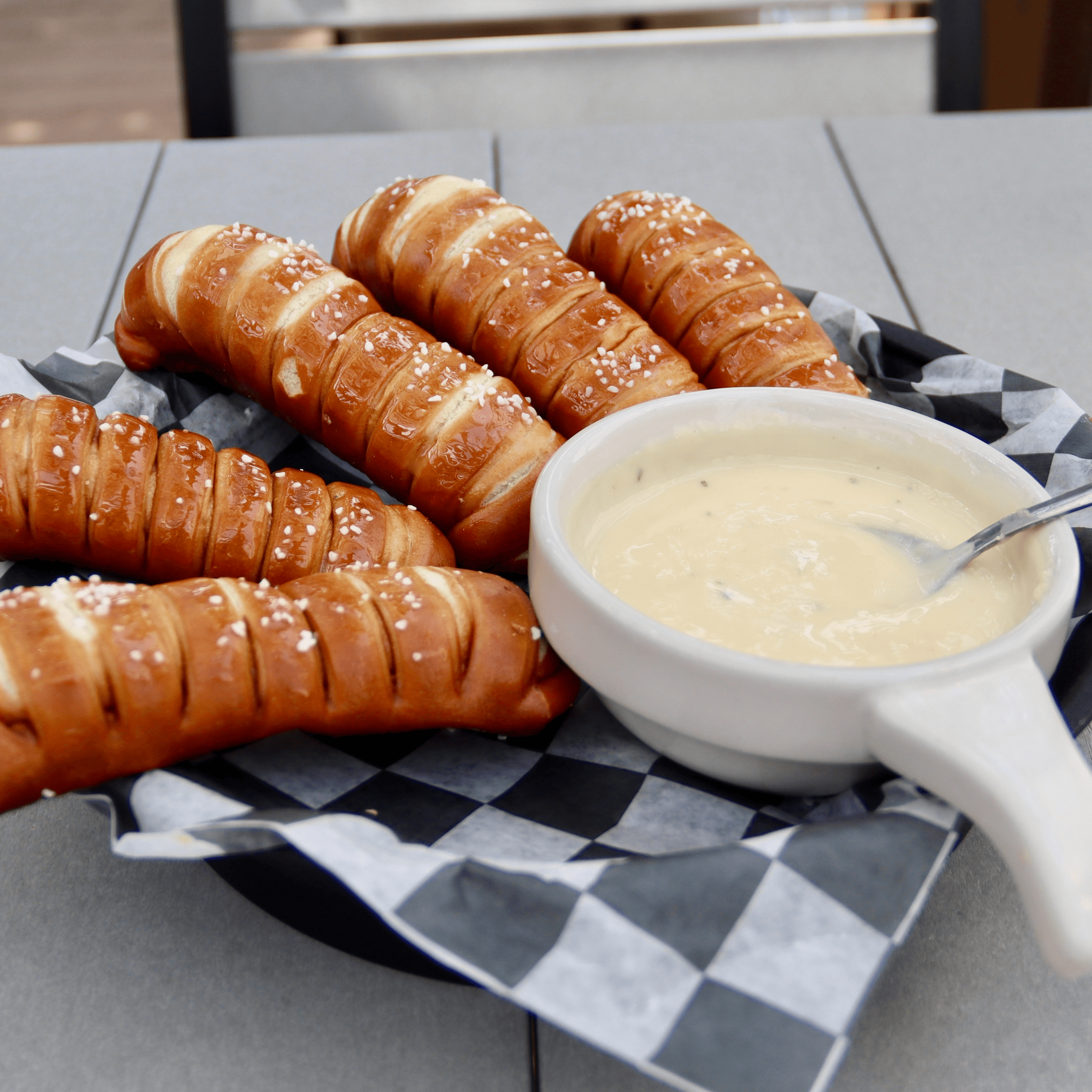 Pretzel Breadsticks.