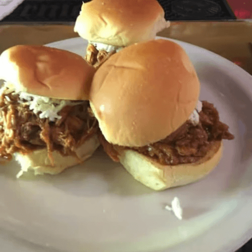 Pulled Pork Sliders.