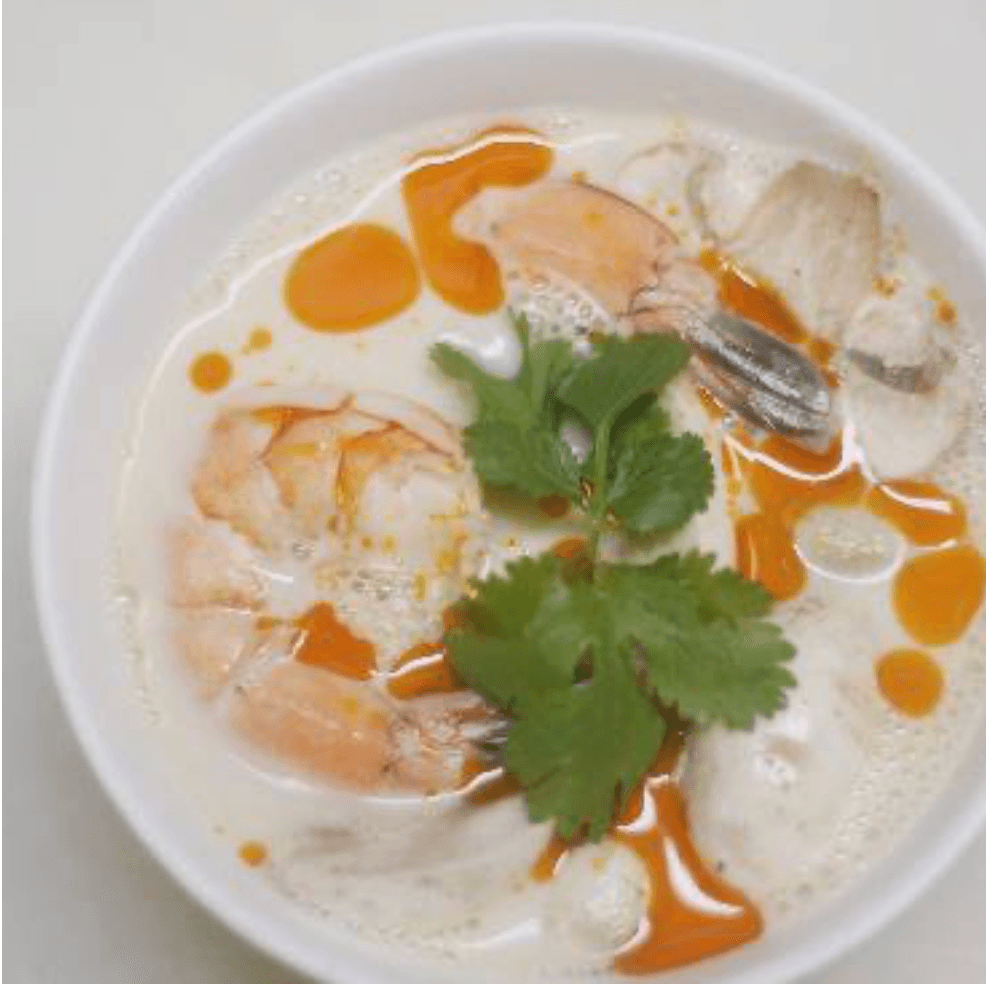 Tom kha soup.