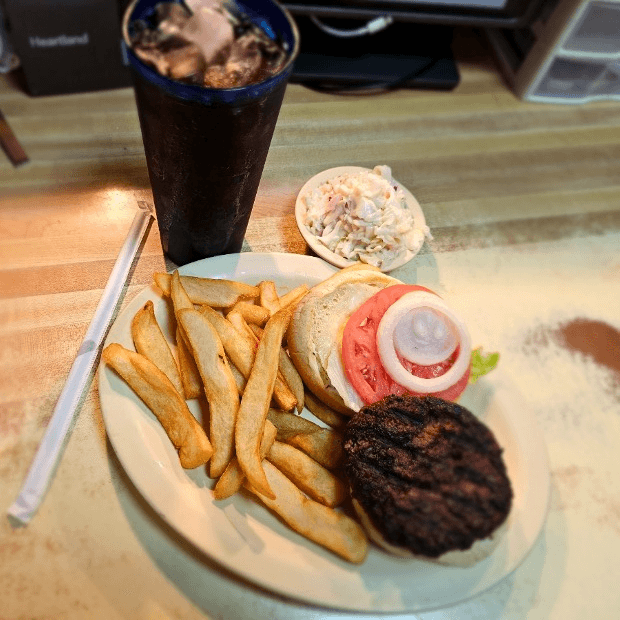 All in one lunch burg.