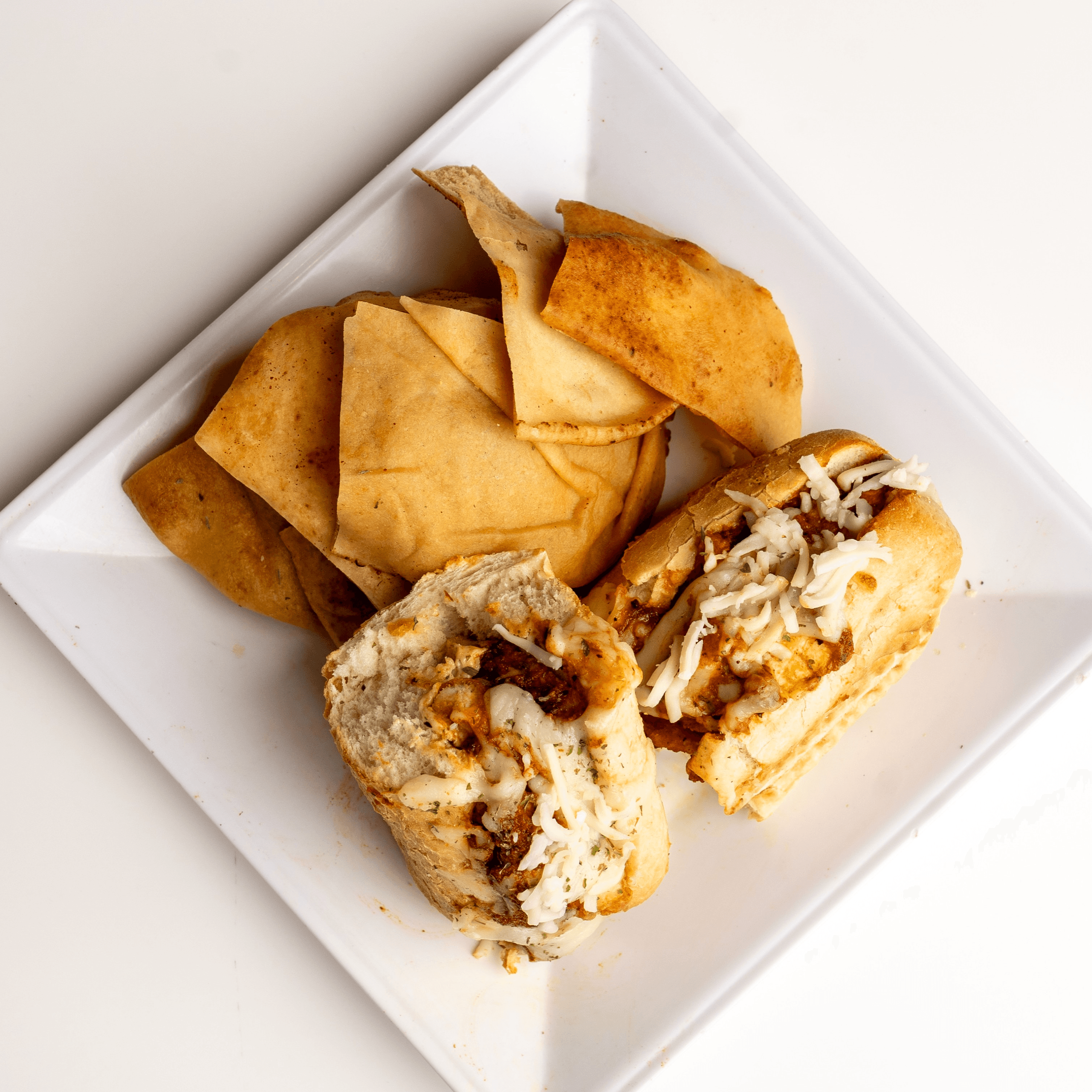 Chicken Parmesan Sandwich.