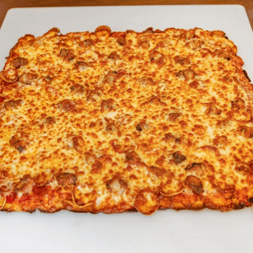 Sicilian Cheese Pizza (Large 14'' (8 Cuts))