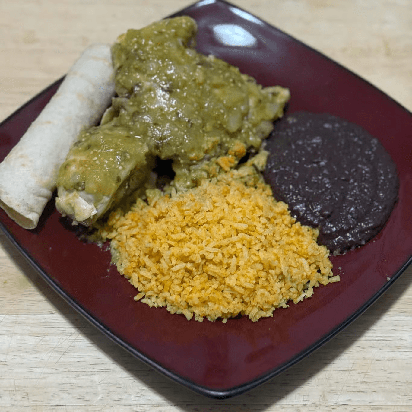 P1. Mole Verde De Pollo.