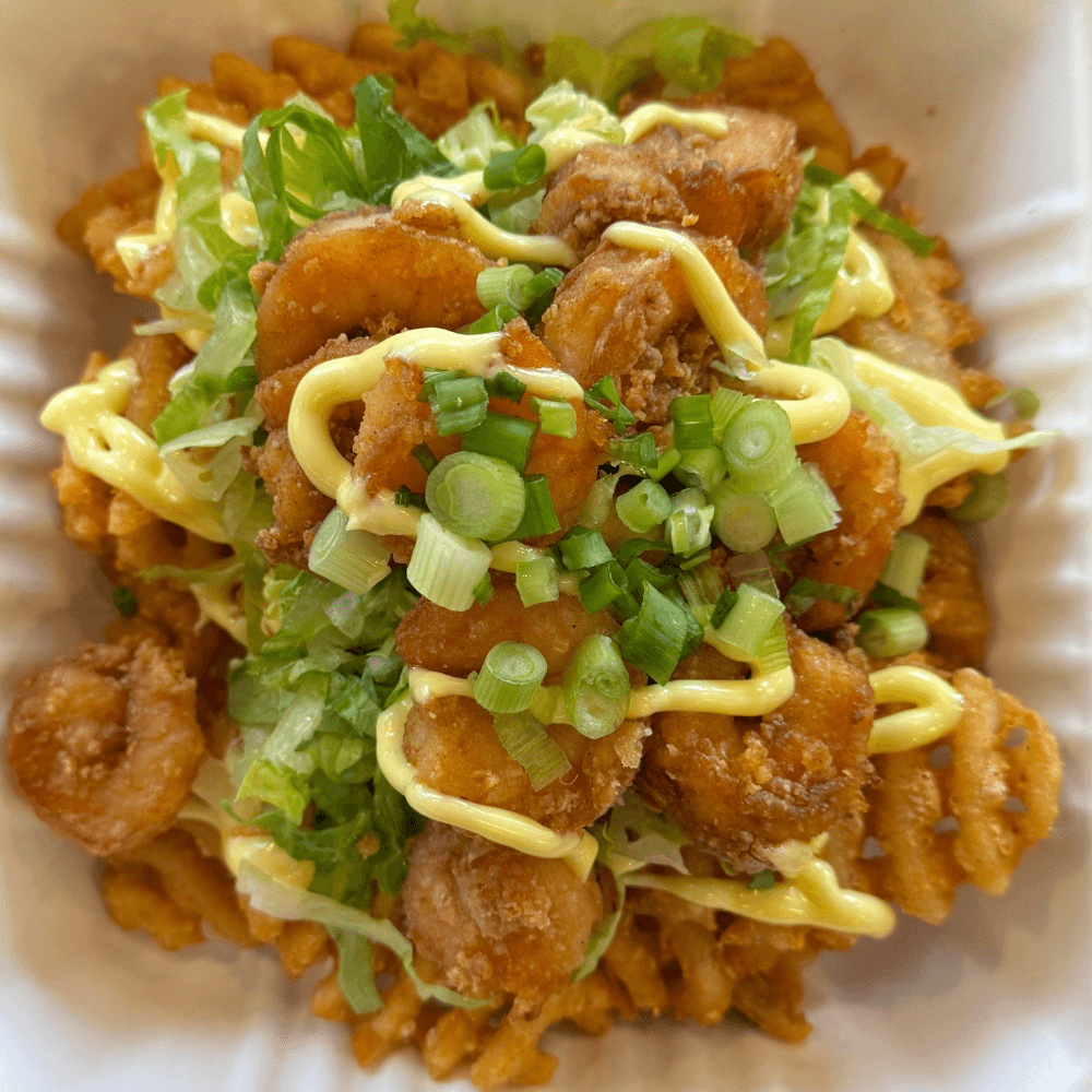 Fried Shrimp Po'Boy Fries.