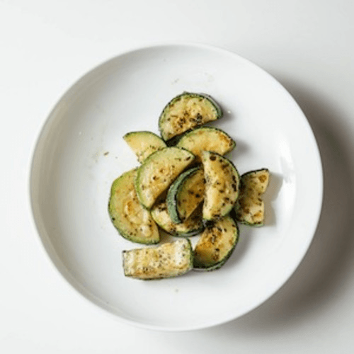 Grilled Zucchini - Reg side.