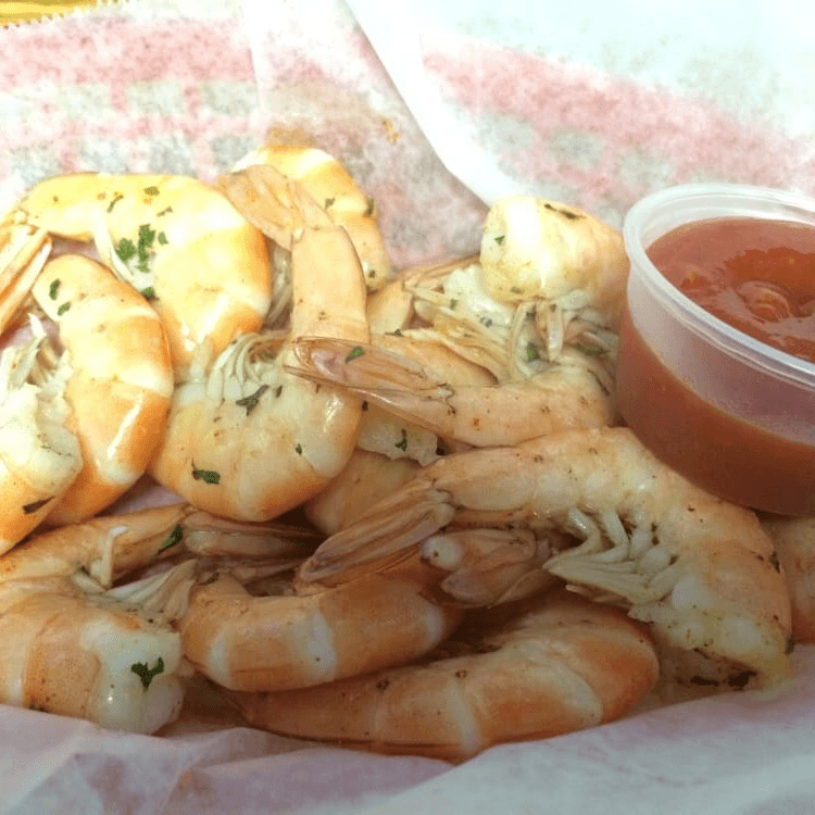 Peel and Eat Shrimp Dinner.