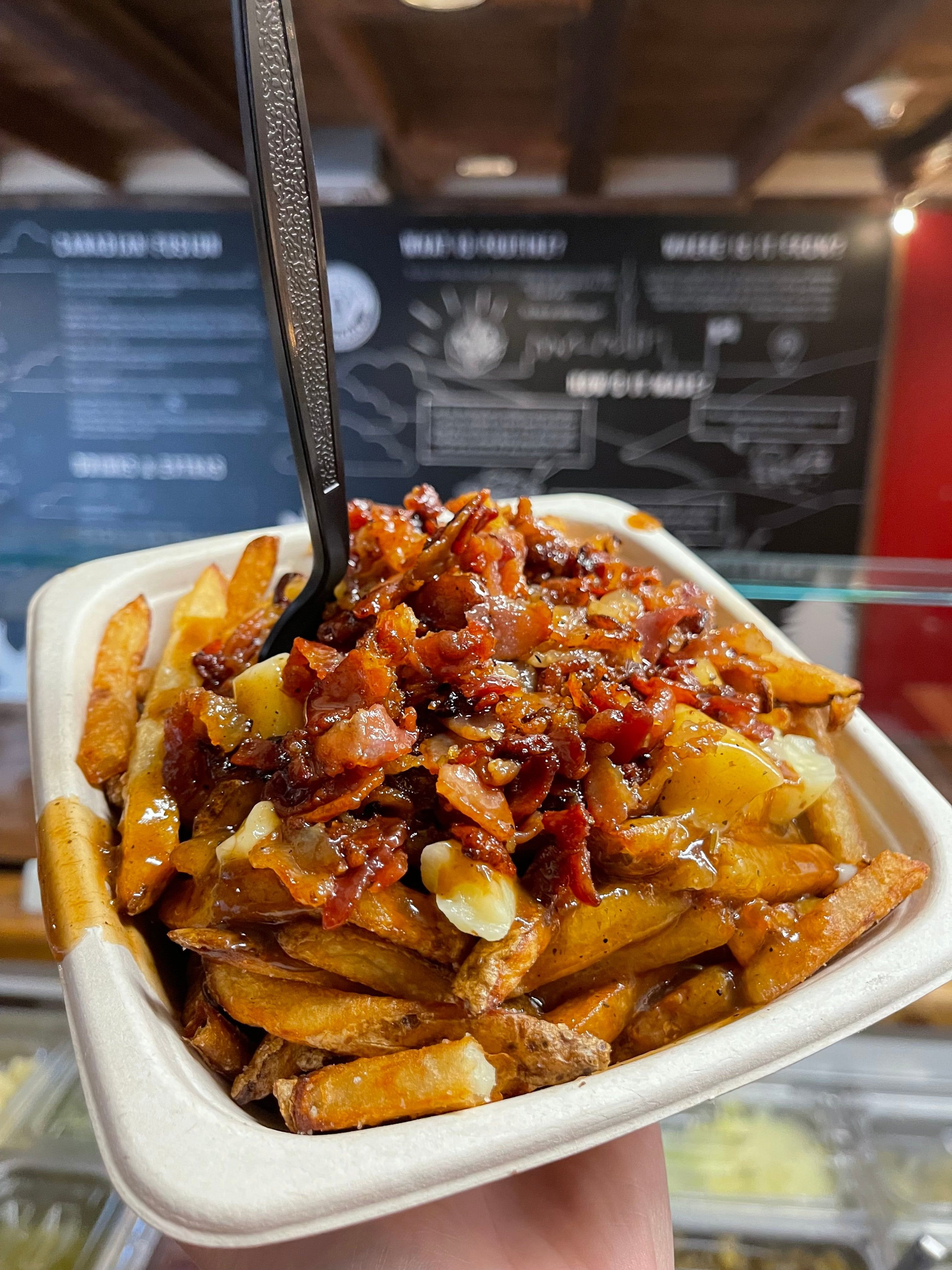 Maple Bacon Poutine.