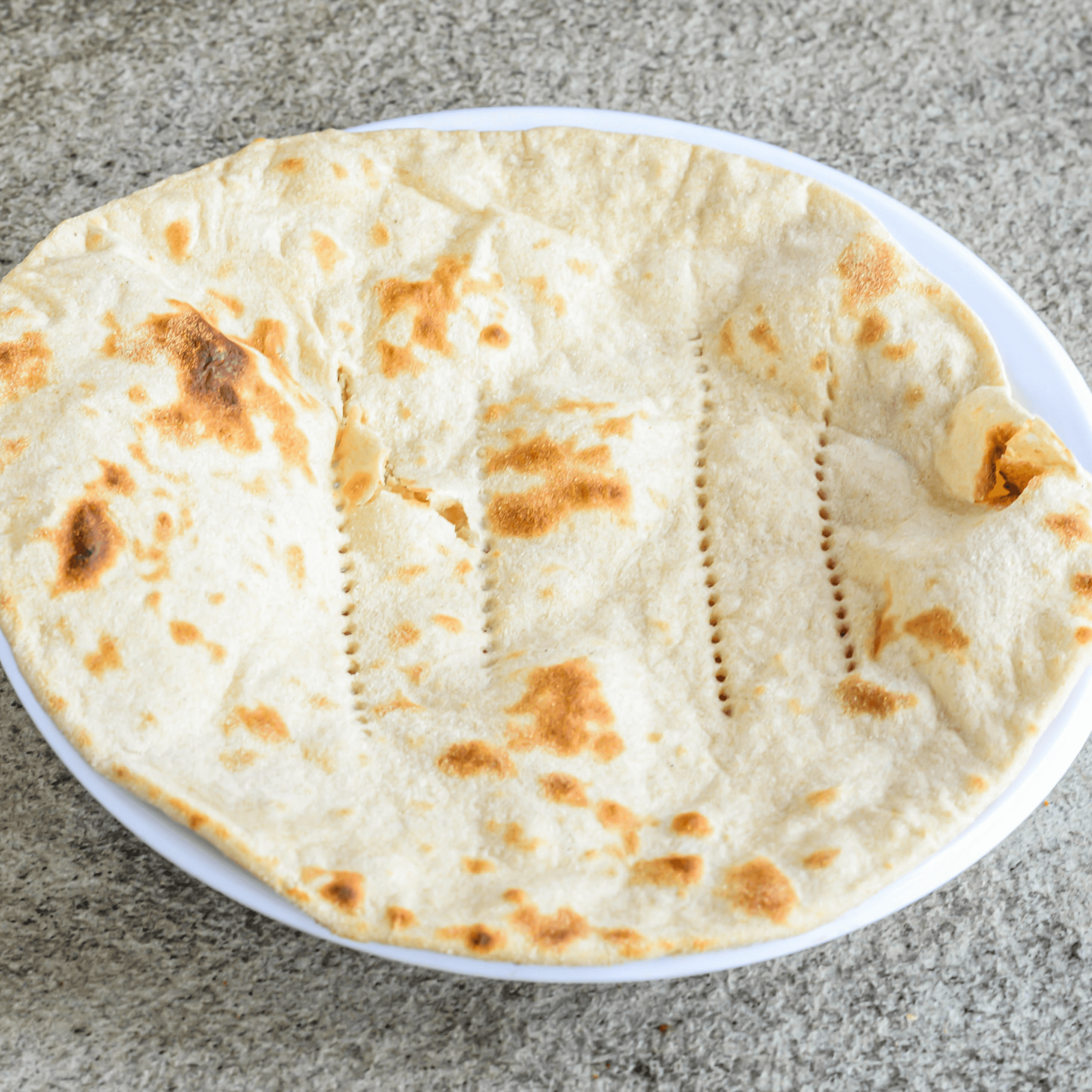 Plain naan.