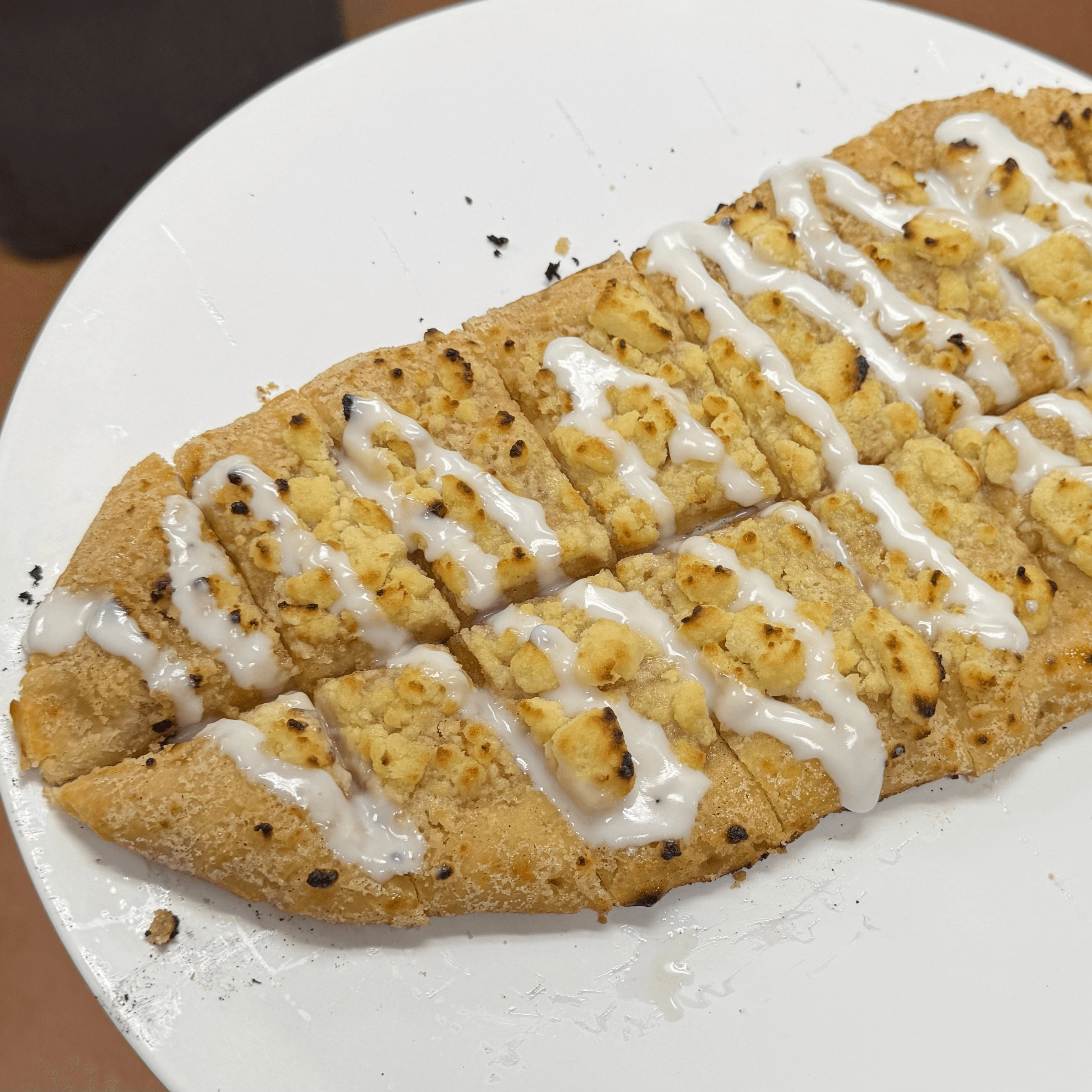 Streusel Dessert Sticks.