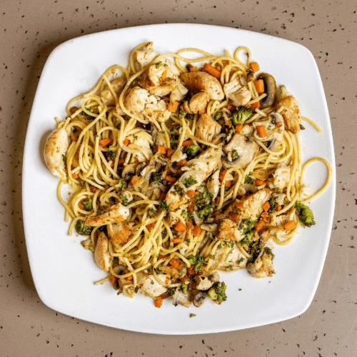 Pasta with Garlic & Oil.