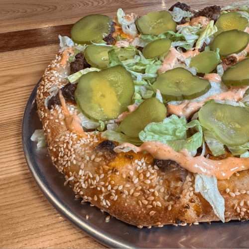 "That" Burger Pizza