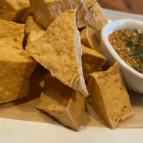 Crispy Tofu.