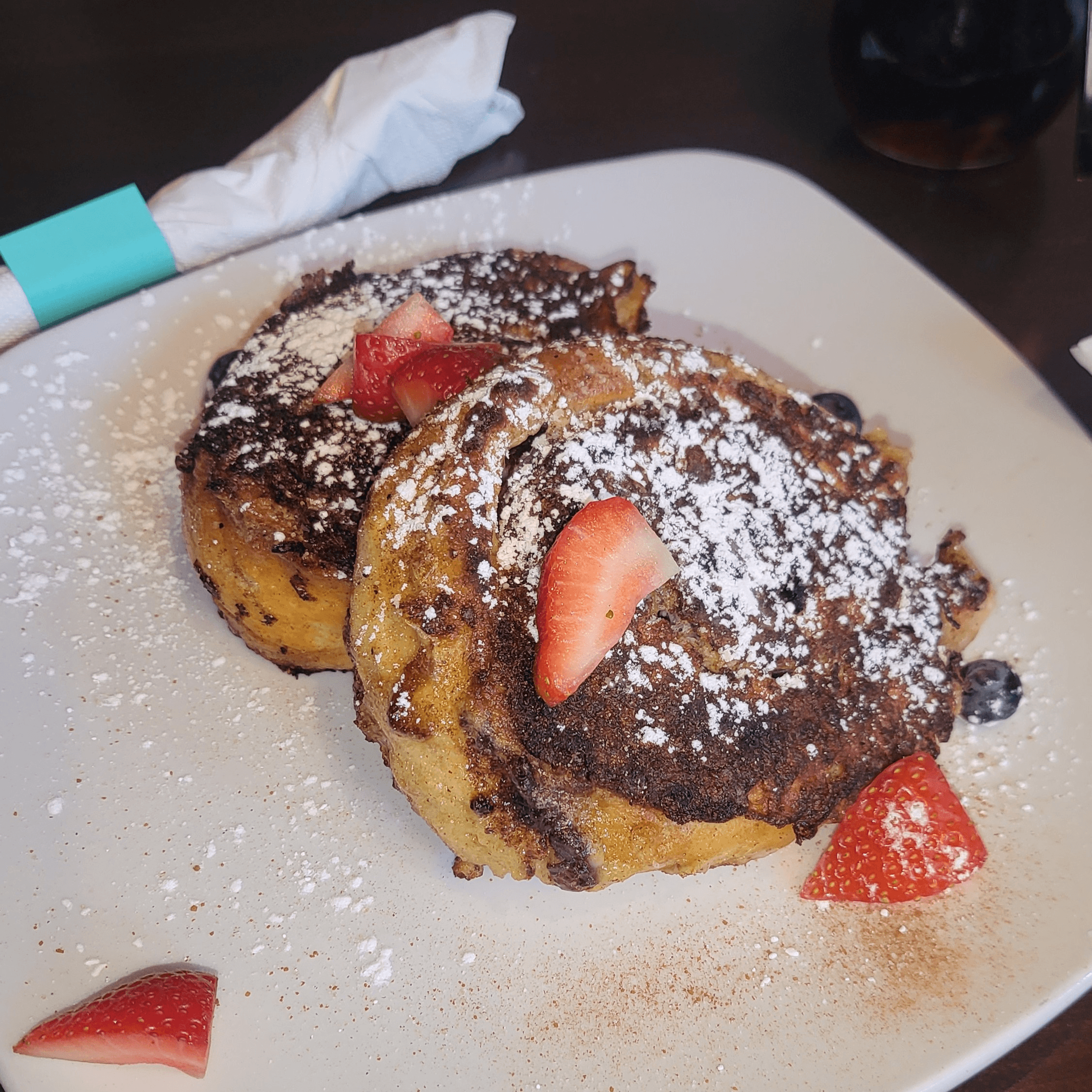 Cinnamon Roll French Toast.